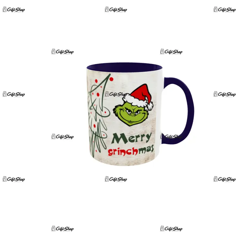 Merry grinchmas, cana din ceramica, 330ml, model cgs1802